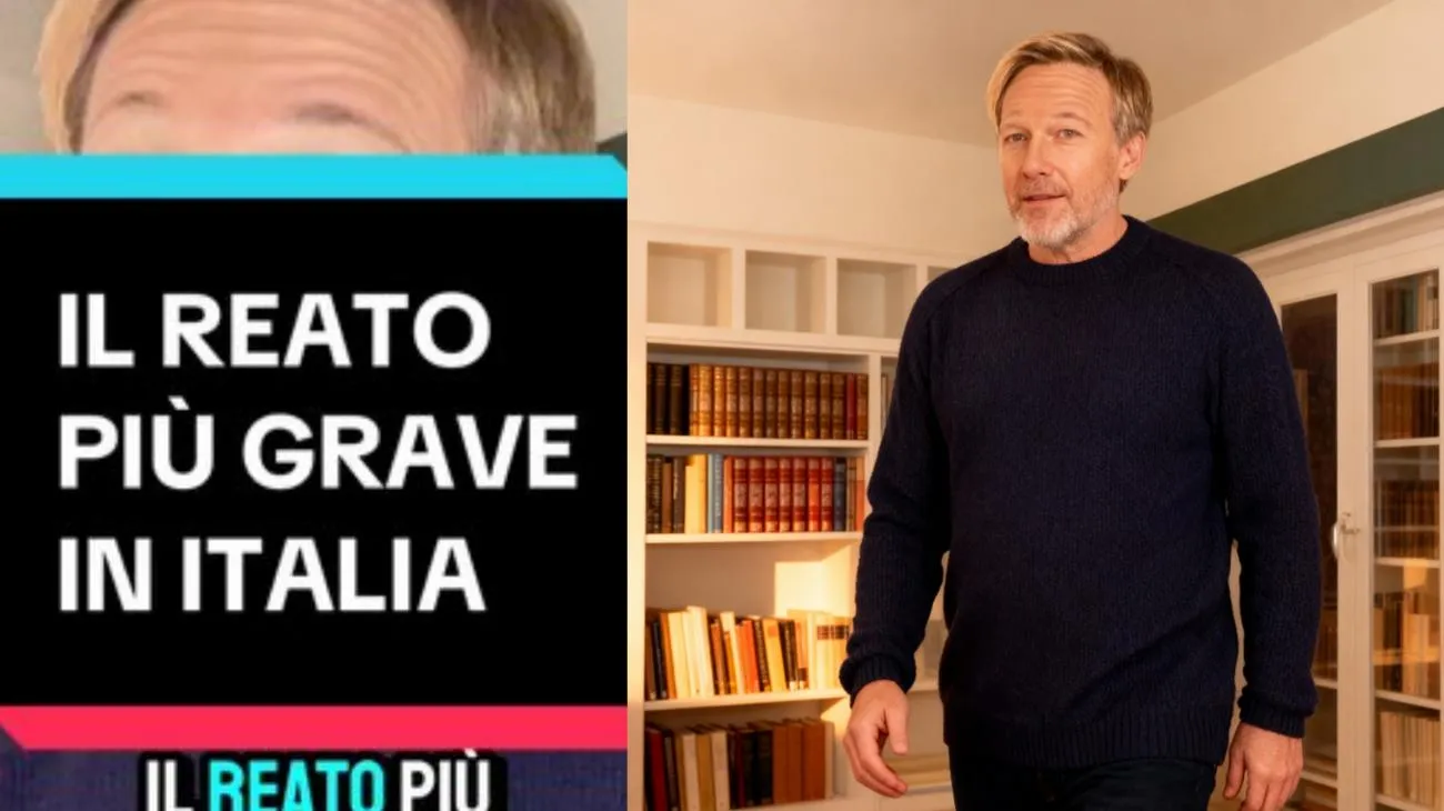 In Italia non serve commettere un reato. Basta vivere. Già, perché ogni gesto quotidiano può trasformarsi in un'infrazione: scuoti la tovaglia? getto pericoloso di cose. Butti l'olio nel lavandino? smaltimento illecito di rifiuti. Tieni il motore acceso mentre aspetti qualcuno? sanzione ambientale. Viviamo in un Paese dove servono più permessi per un barbecue che per un matrimonio, e dove un commento online può pesarti più di un furto. Il Codice lo dice chiaro: \"Ignorantia legis non excusat.\" Cioè: \"Non me ne frega niente.\" Non c'è bisogno di essere criminali. Basta essere italiani. #legge #diritto #burocrazia #italia #reati"
